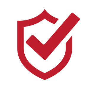 Shield-Checkmark-beveled-edge-safety-icon
